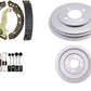 Brake Shoe Drums and Spring Kit Fits Ford Fiesta 2011-2020 REAR