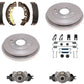 Brake Drums Shoes Wheel cylinder Spring Kit Fits 1999-2001 Honda Odyssey REAR