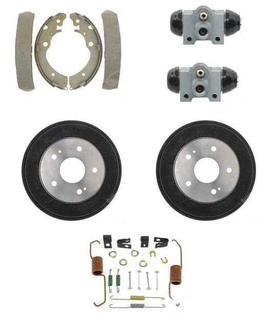 Brake kit  Brake shoes Drums cylinders and spring kit Fits Honda CRV 1997-2001