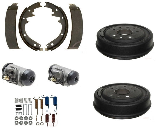 Brake shoe Drums cylinder springs Fit Ford Bronco 1966-1975 REAR 11 inch drum