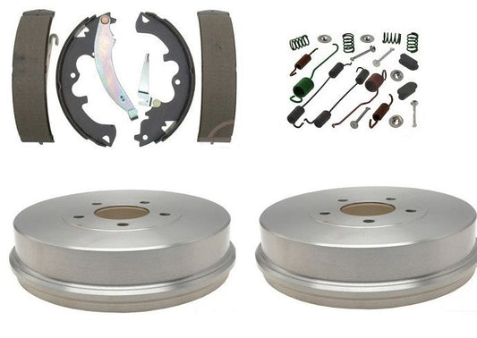 Brake Drum Shoes and Spring Kit Fits Ford Escape Mercury Mariner 2008-2012