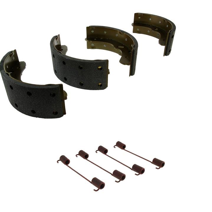 Brake shoes with springs Fits ISUZU NPR 1988- 2018 Chevrolet W3500 W4500 REAR