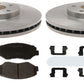 Disc brake Rotor kit 2009-2014 REAR  pads rotors hardware fits Outback Forester