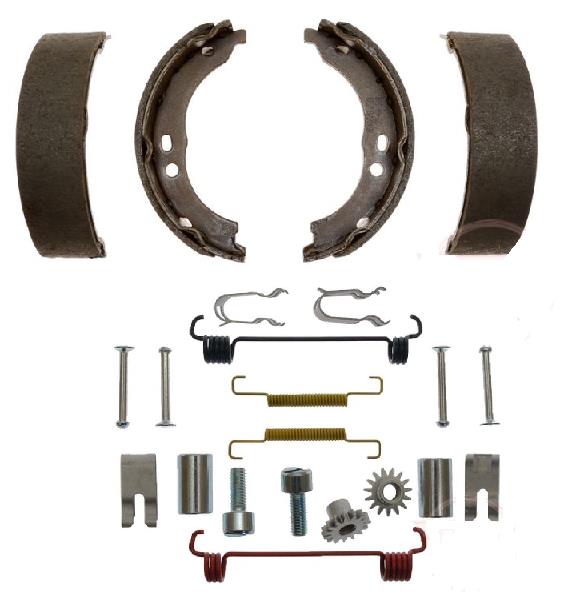 Parking brake shoe with spring kit Fits 2013-2019 Chevrolet Silverado 2500 3500