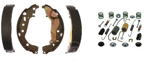 Brake shoe with spring kit Fits Toyota Yaris 2014-2020