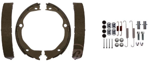 Parking brake shoe with spring kit Fits Chevrolet Silverado Tahoe 2015-2020