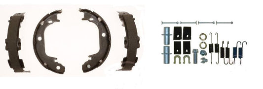 Parking brake shoe with spring kit Fits Toyota Prius V 2012-2017