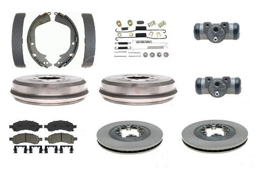 Disc Pad Rotor Brake shoe spring  Drum Chevrolet Colorado GMC Canyon 2009-2012