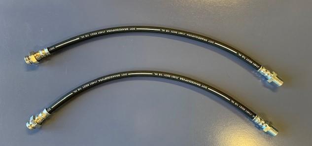 Brake hose set International Scout 4 x 4 FRONT 1967 1968 1969  Made in USA