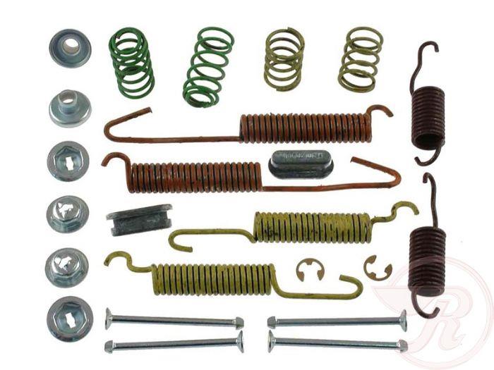 Brake shoe with spring kit Cadillac Deville Fleetwood 1969 1970 12 x 2 1/2 REAR