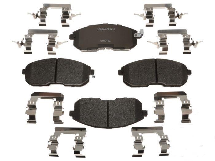 Ceramic pads Rotors Brake Shoe Drum spring kit  fits 2007-2014 Cube Sentra Versa