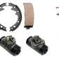 Brake kit Ford Mustang Shoe cylinders spring adjuster 10 x 2 1/4 inch FRONT