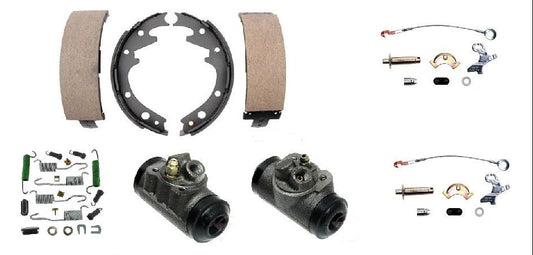 Brake kit Ford Mustang Shoe cylinders spring adjuster 10 x 2 1/4 inch FRONT