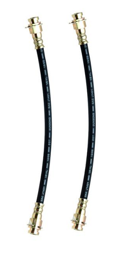 Brake hose set Dodge Dart Plymouth FRONT 2 hoses 1973 1974 1975 1976 Made in USA