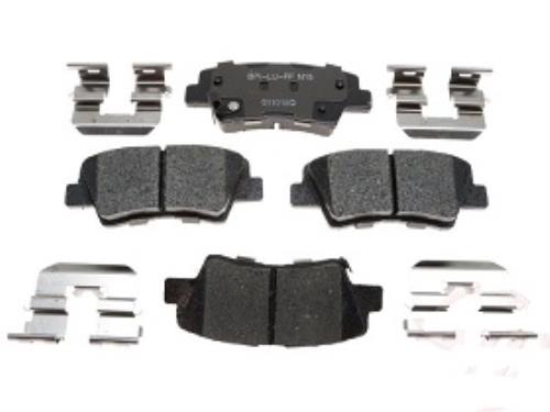 Brake Rotor Ceramic Pad Hardware Fit Kia Forte 2010 2011 2012 2013 REAR