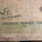 Kent Moore KM Rate Maker Essential Service Tools 1964 Pontiac dealer tool set