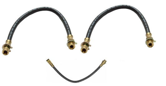 Brake hose set 3 hoses Fit International Scout  1971 1972 1973 Made in USA