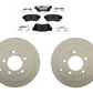 Brake kit Ceramic pads rotors hardware Fits Altima 2002 2003 2004 2005 2006 REAR