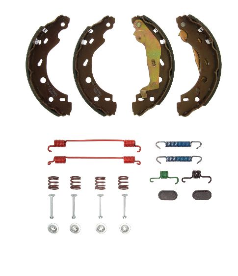 Brake Shoe Kit with spring kit Smart Car Fortwo 2008-2015 REAR