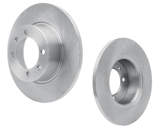 BREMBO Brake Rotor set Fit Volvo DL  FRONT 1976-1987 SOLID Rotor MADE in ITALY