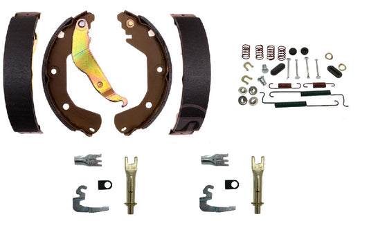 Brake shoe with spring  and adjuster kit Fits Chevrolet Sonic and Trax 2012-2020