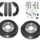 Brake Drums  Brake Shoes Spring and adjuster Kit Fit Honda Civic 1.7L  2001-2005