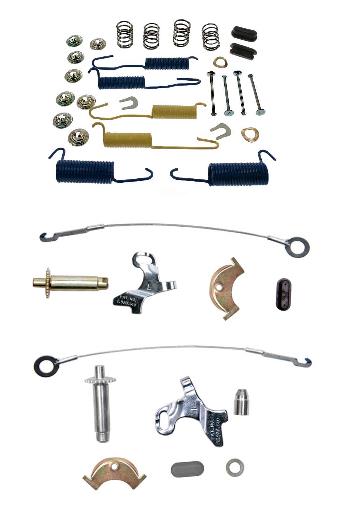 Spring and Self Adjusting kit Fits Ford Mustang 1964-1972 10 x 1 3/4 REAR