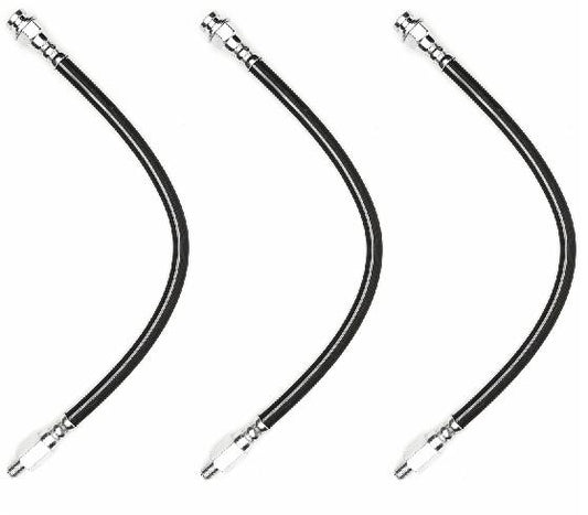 Brake hoses Fit Ford Falcon Ranchero 1960-1964 FRONT and REAR 3 hose made in USA