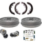 Brake shoe drum wheel cylinder spring kit Ford Bronco 1974 1975 REAR 10 x 2 1/2