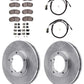 Disc brake pad rotor sensor kit Fits Mitsubishi Fuso FE120 FE140 2005-2011 FRONT