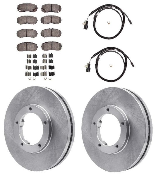 Disc brake pad rotor sensor kit Fits Mitsubishi Fuso FE120 FE140 2005-2011 FRONT