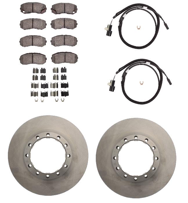 Brake pad rotor sensor kit Fit Mitsubishi Fuso FE120 FE140 FE 145 REAR