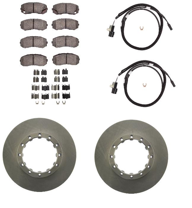 Disc Brake pad rotor sensor kit Fit Mitsubishi Fuso FE180 REAR 2005-2011