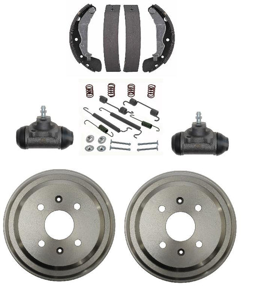 Brake Shoe Drum with wheel cylinder fit Chevrolet Aveo 2007-2011 Spark 2013-2015