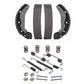 Brake Shoe with spring kit fits Chevrolet Aveo 204-2018 Spark 2011-2022