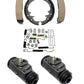Brake shoe cylinders springs Plymouth Belvedere 6 cyl 1966-1969 REAR 10 X 1 3/4