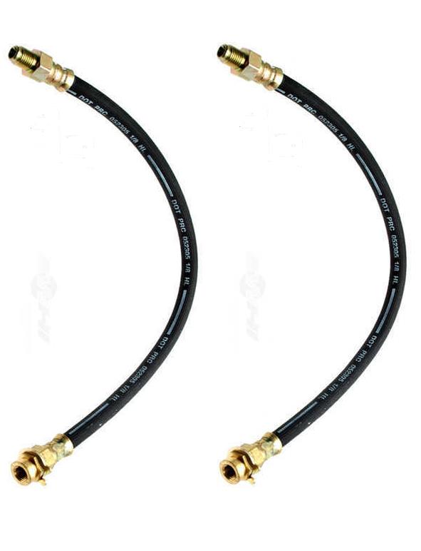 Brake hose SET Fit Chevrolet G10 GMC G15 Van 1/2 ton 1964-1968 FRONT Made in USA