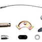 Brake spring and adjuster kit Dodge Dart Plymouth 6 cylinder 1963-1976  9x2 REAR