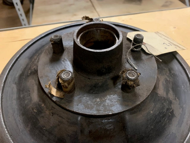 Dodge passenger FRONT brake drum and hub 1938-1954 NOS LEFT front 11 x 2 inch