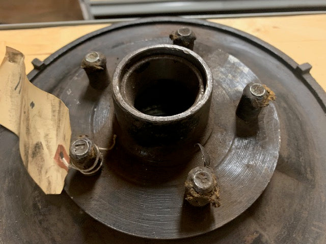 Dodge passenger FRONT brake drum and hub 1938-1954 NOS RIGHT front 11 x 2 inch