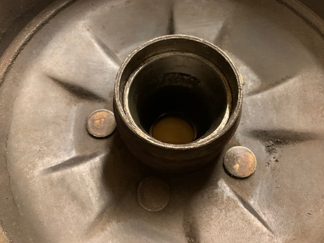 Dodge passenger FRONT brake drum and hub 1938-1954 NOS RIGHT front 11 x 2 inch