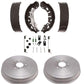 Brake shoe Drum wheel cylinder & springs Fits RAM Pro Master City Van 2015-2022