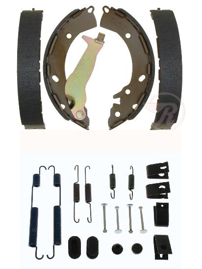 Rear brake shoes and spring kit Fits Hyundai Accent 2013-2021 plus Elantra Rio