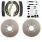 Rear brake shoes Drums and spring kit Fits Hyundai Accent 2013-2021 plus Kia Rio