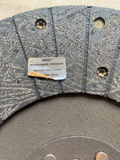 Clutch Disc Mack truck 1946-1953 Model B20P A20H EQ 45A  13 inch Rigid Disc