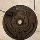 Brake backing plate with shoes and hardware Rambler 1959 1960 1961 REAR 9 x 2