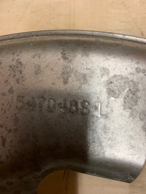 1970 Pontiac Disc Brake Backing Plate Dust Shield GM 5470486-L NOS LEFT side