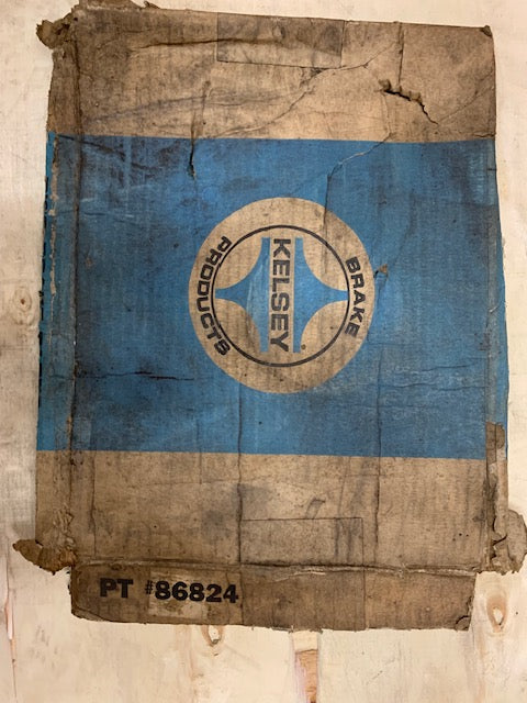 1970 Pontiac Disc Brake Backing Plate Dust Shield GM 5470486-L NOS LEFT side