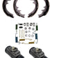Brake kit Dodge Charger Coronet 1965-1968 shoes wheel cylinder springs 10 inch