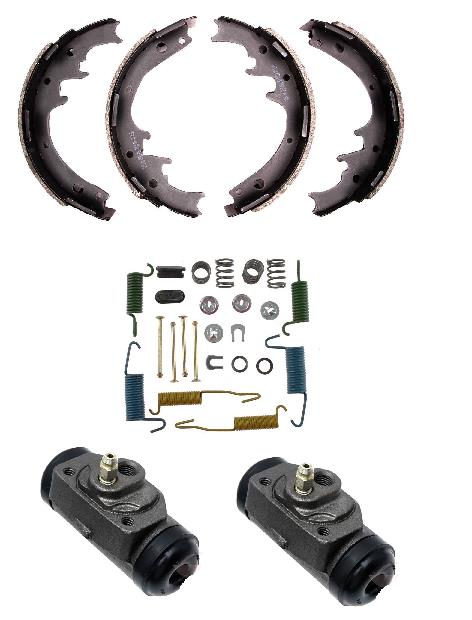 Brake kit Dodge Charger Coronet 1965-1968 shoes wheel cylinder springs 10 inch